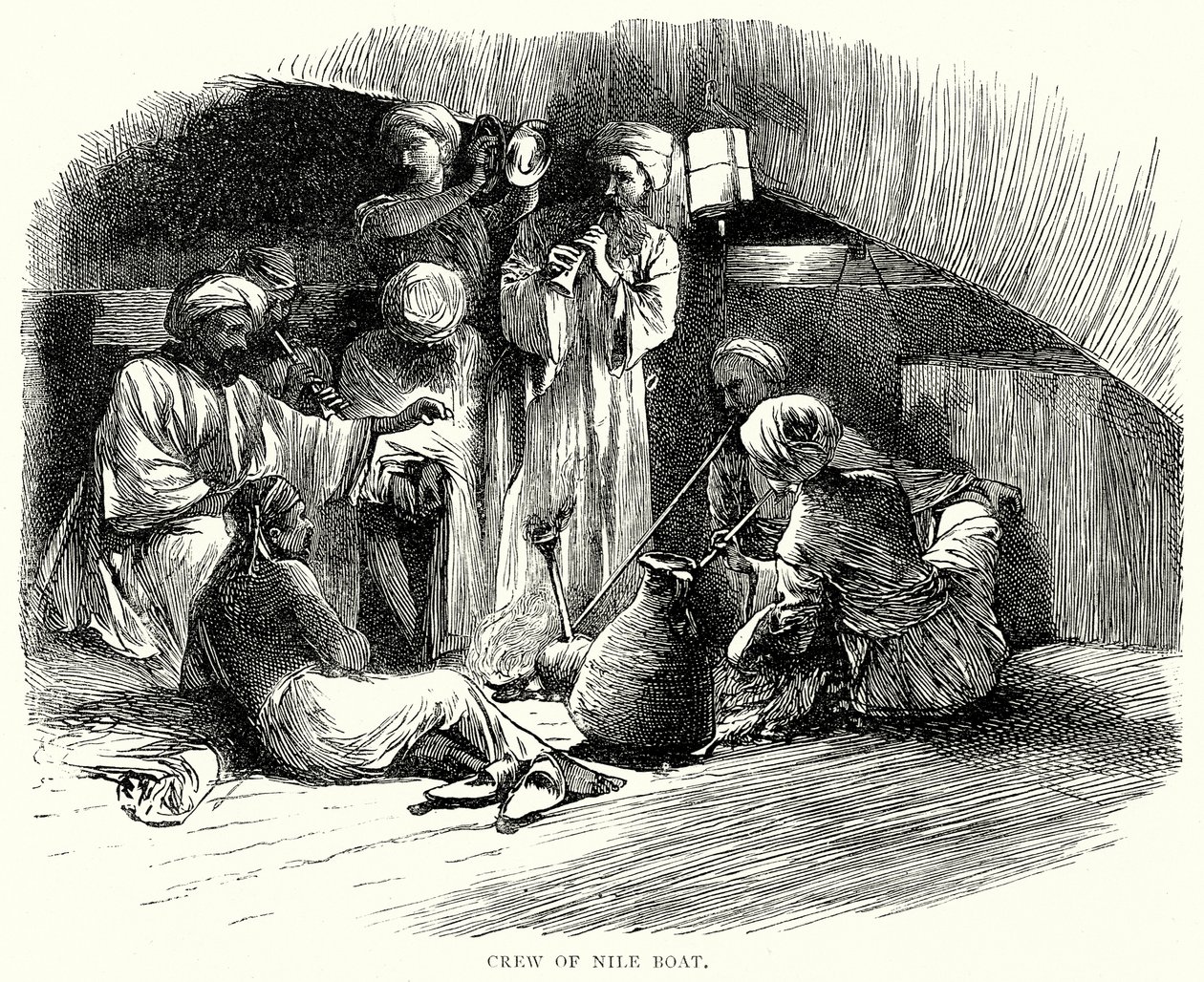 尼罗河船员（雕刻） 作者 英语学校