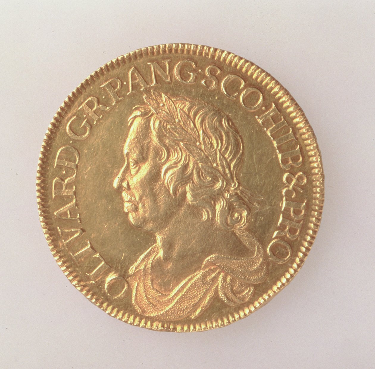 奥利弗克伦威尔之王（1599-1658），伦敦造币厂，1658年（正面）（黄金）（反向看168064） 作者 英语学校