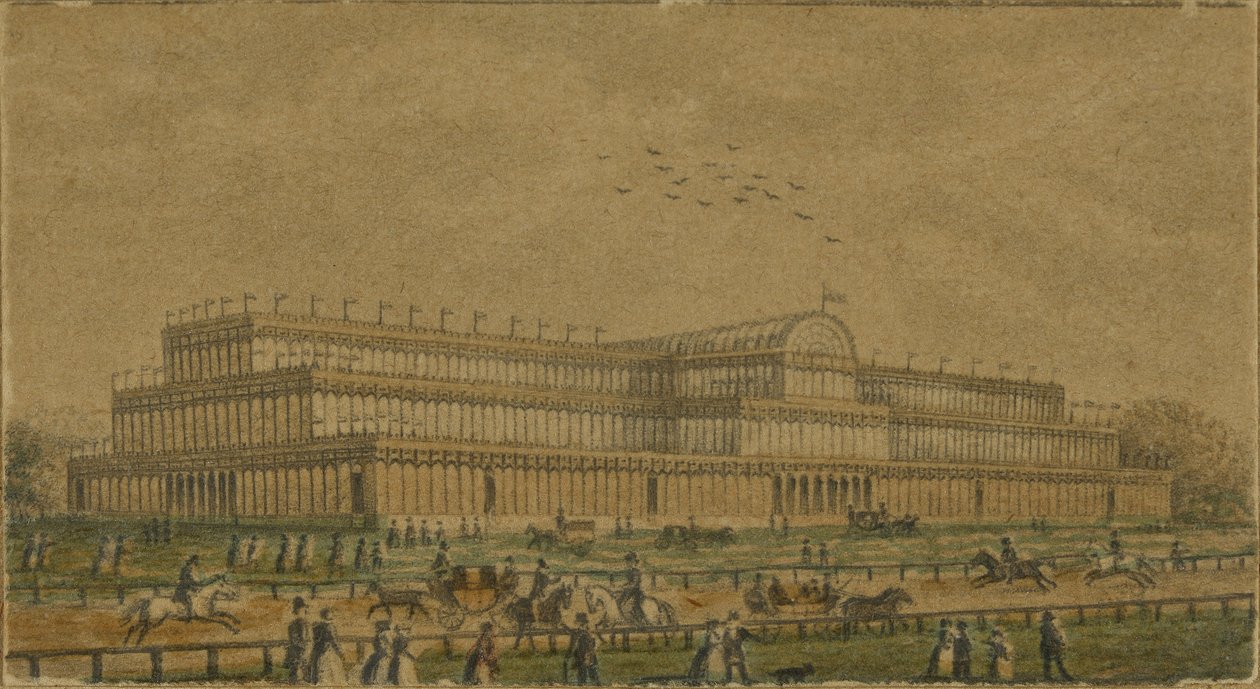 水晶宫，1851年 作者 英语学校