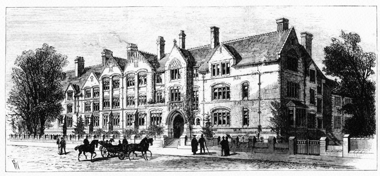 道尔顿大厅，曼彻斯特维多利亚大学学生宿舍 作者 英语学校