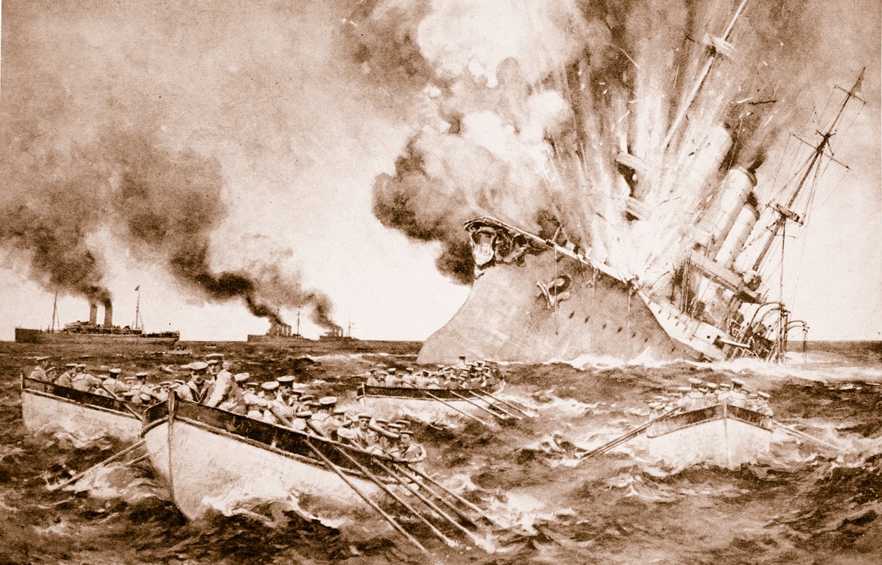 1915年3月14日1914  -  1919年在费尔南德斯附近毁坏了德累斯顿 作者 英语学校