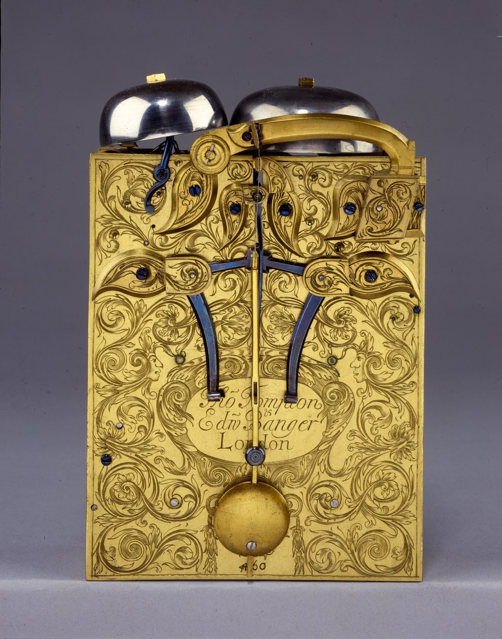 《 Barnard Tompion》，《 Tompion and Banger》，伦敦，第460号，撞钟式时钟，约1708年 作者 英语学校