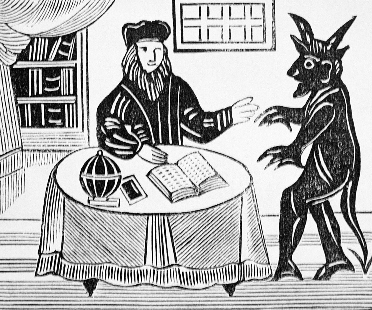 Faustus博士与魔鬼的法律顾问，来自Faustus博士的Gents翻译Christopher Marlowe（1564-93）1648来自esoterica的丛书集 作者 英语学校