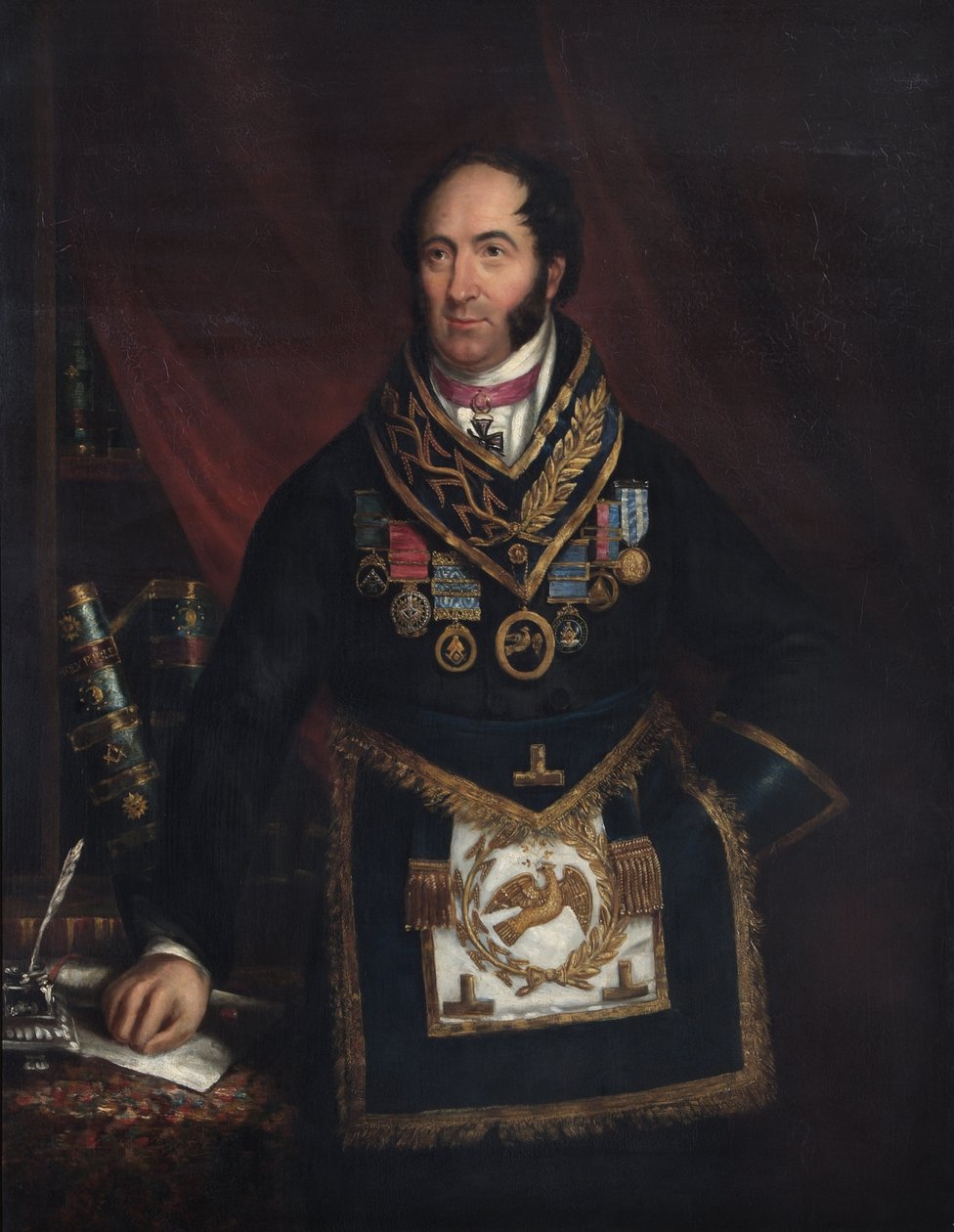 Robert Thomas Crucefix博士，1837年 作者 英语学校