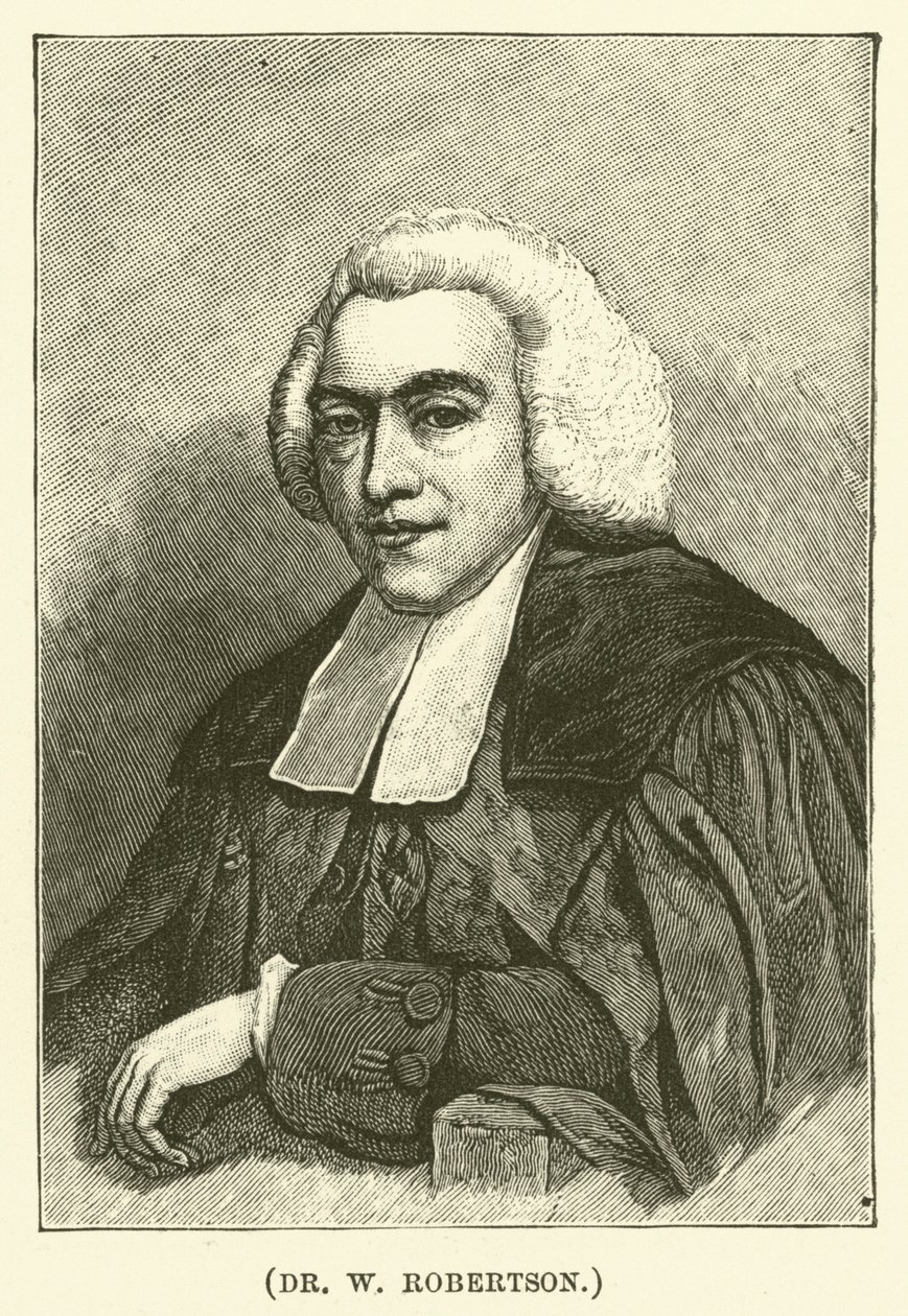 W Robertson 博士（雕刻） 作者 英语学校