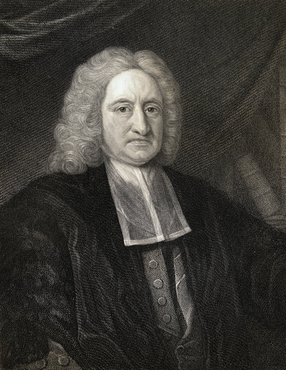 Edmond Halley（1656-1742）来自肖像画廊，于1833年出版 作者 英语学校