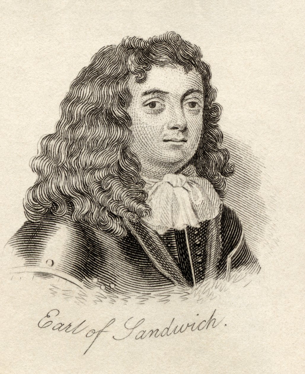 Edward Montagu，来自&39;Crabb&39;s Historical Dictionary&39;，于1825年出版 作者 英语学校