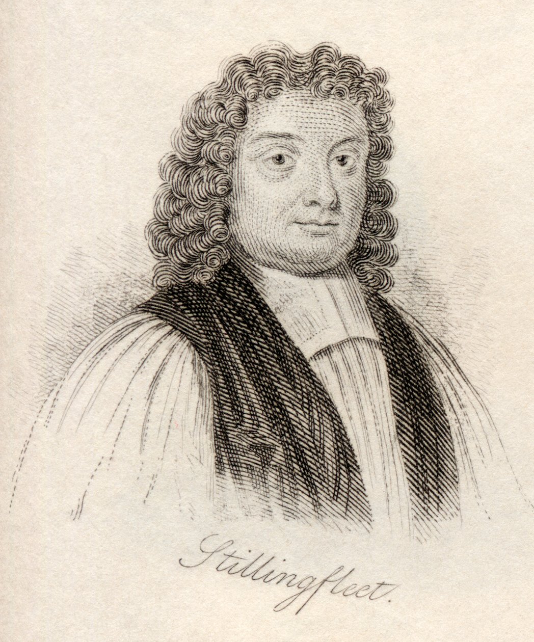 Edward Stillingfleet，来自&39;Crabb&39;s Historical Dictionary&39;，于1825年出版 作者 英语学校