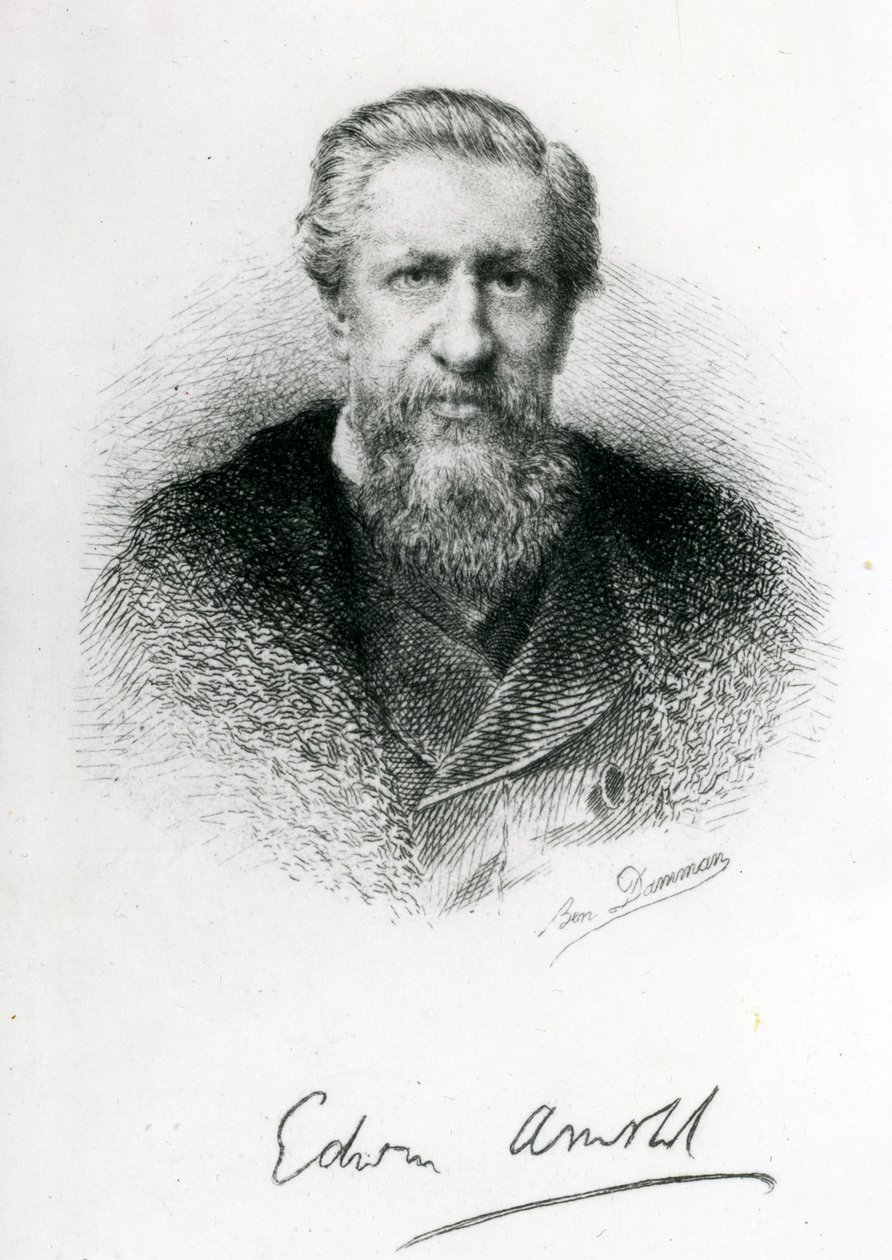 Edwin Arnold (1832-1904) (engraving) 作者 英语学校