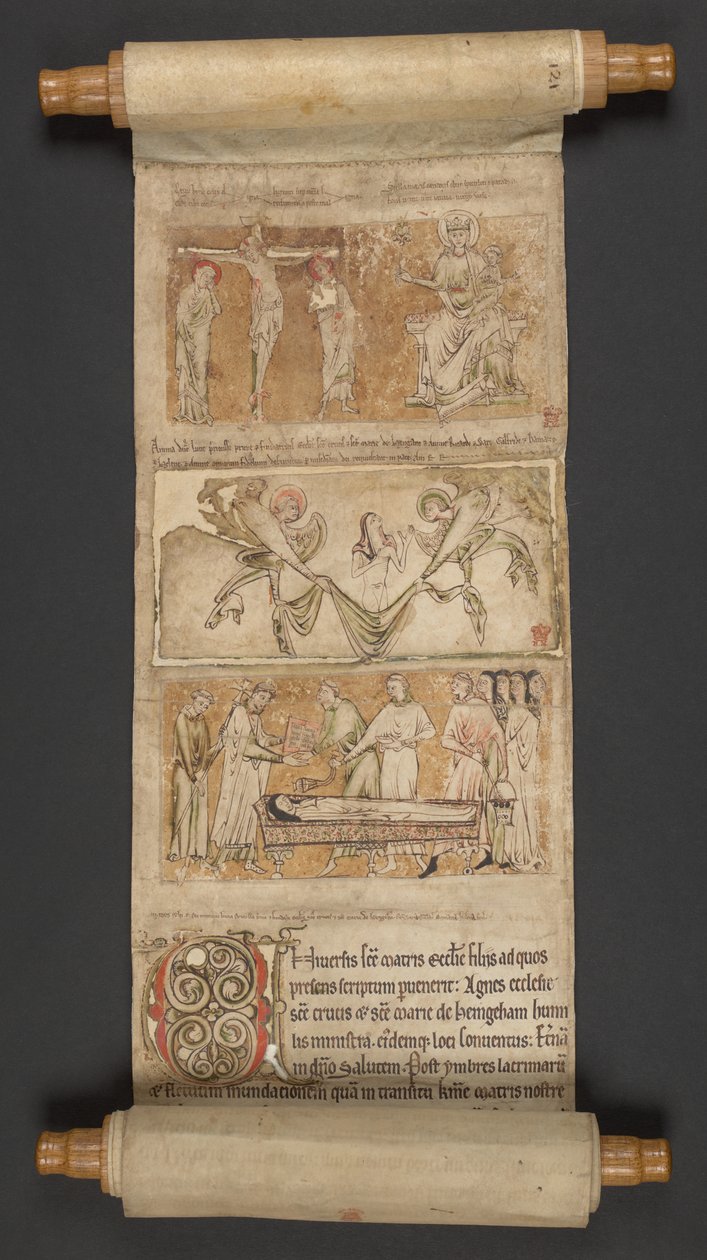 埃杰顿 MS 2849，膜片 I，约 1225-1230（牛皮纸） 作者 英语学校