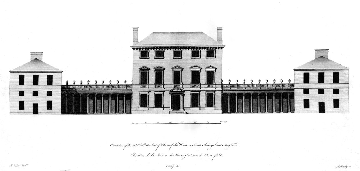 Rt的高度。尊敬的切斯特菲尔德之家伯爵，1767年 作者 英语学校