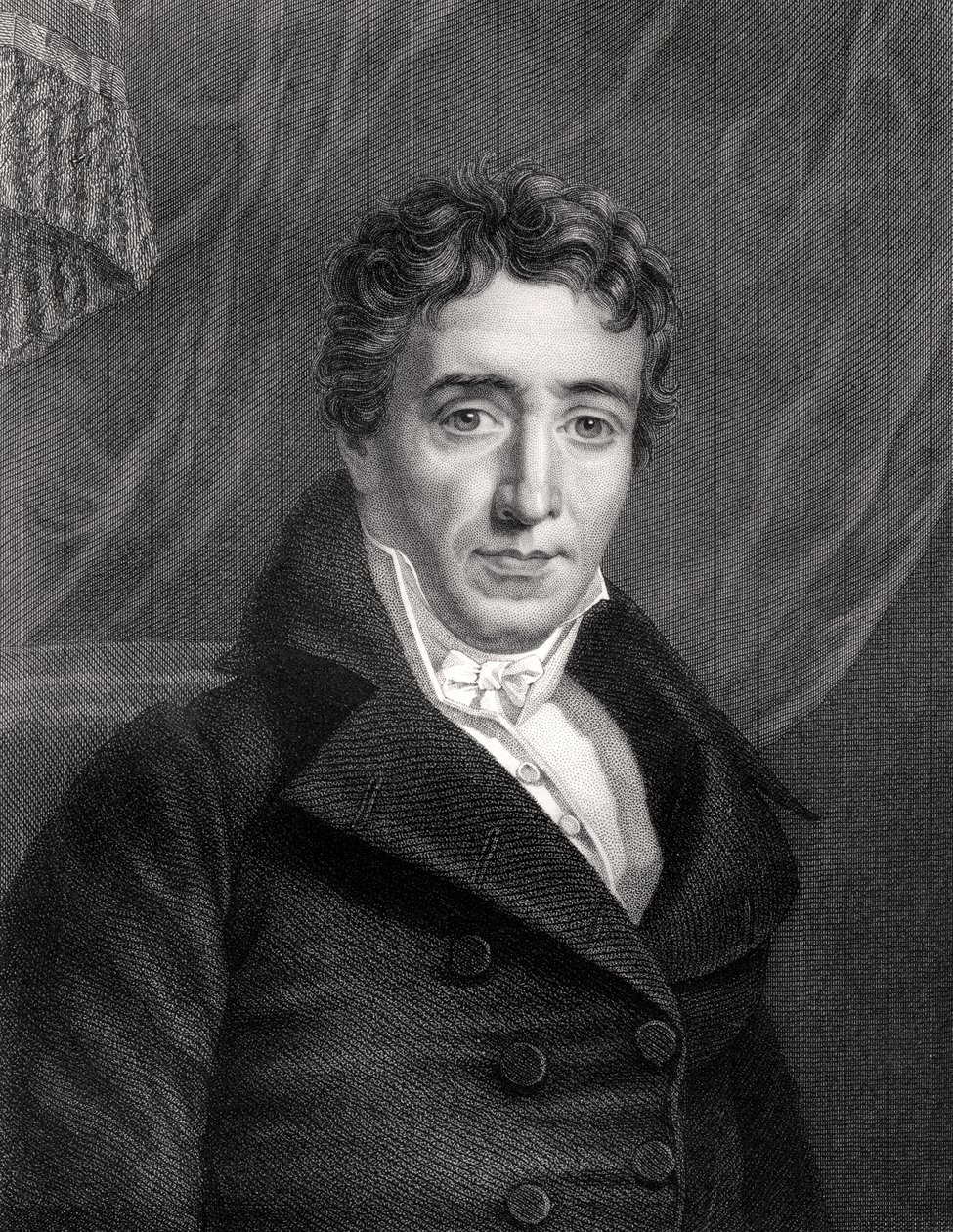 Emmanuel Joseph Sieyes，由WH Mote雕刻，1843年在伦敦出版的“政治家的历史剪影”中的插图 作者 英语学校