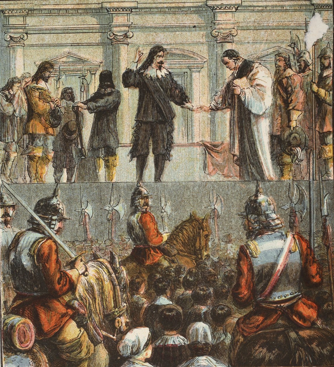 执行Charles I，酒吧。 1890年 作者 英语学校