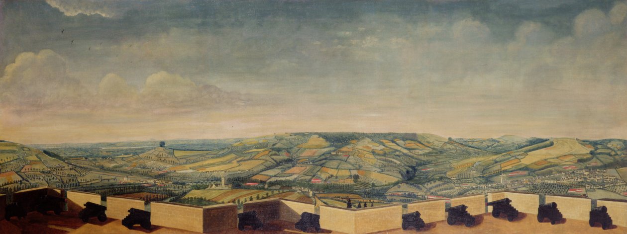 从罗德伯勒堡看到的广泛景观，1764（详见65822,65823和3707654） 作者 英语学校