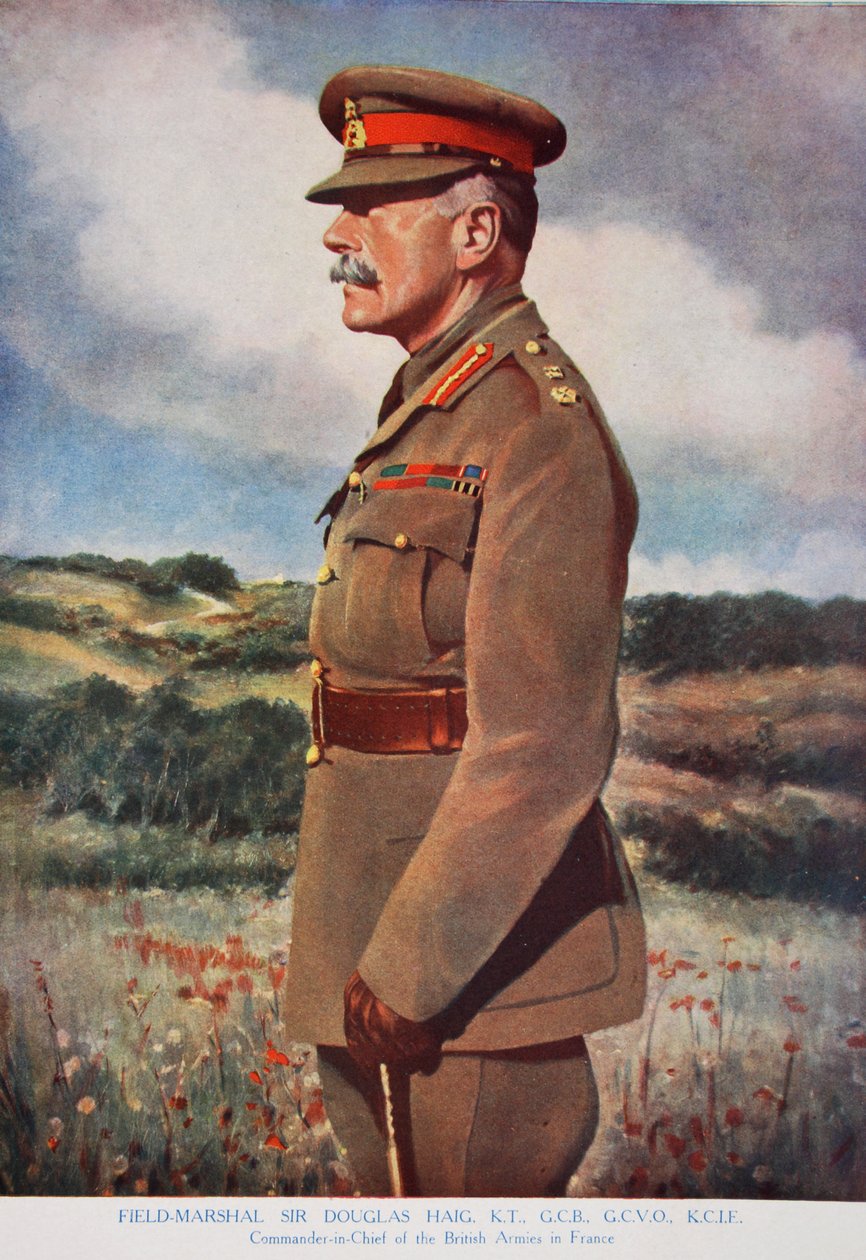 陆军元帅道格拉斯黑格爵士，1914-19 作者 英语学校