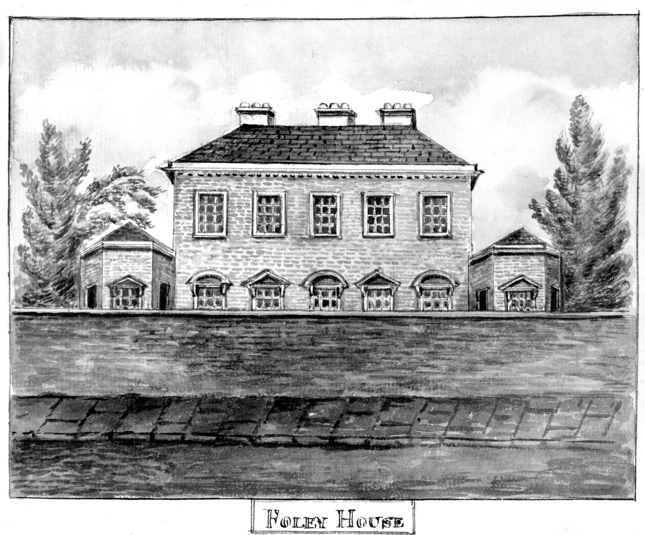 Foley House，c.1800 作者 英语学校