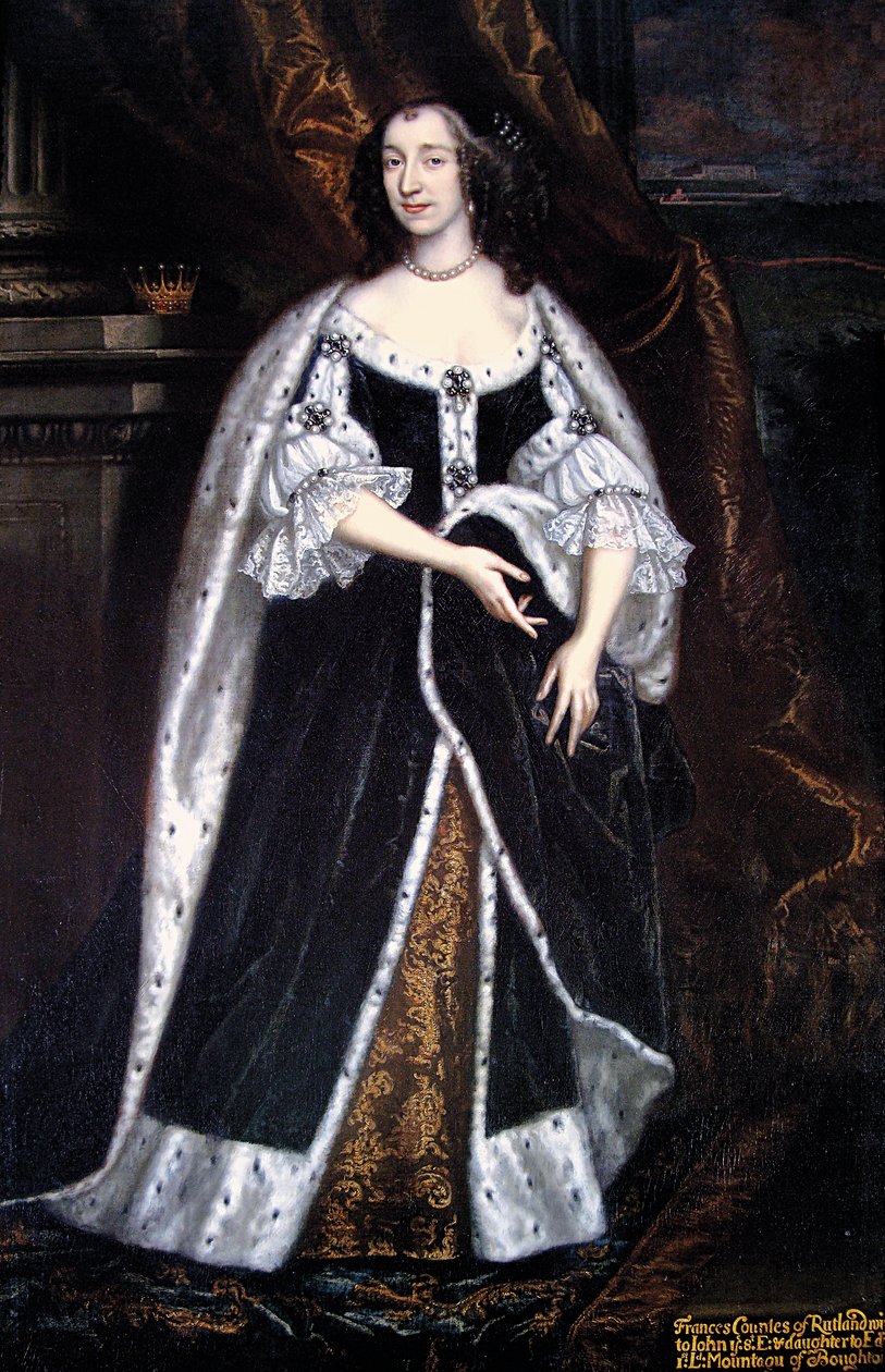 Frances Montagu，Rutland伯爵夫人，1706年 作者 英语学校