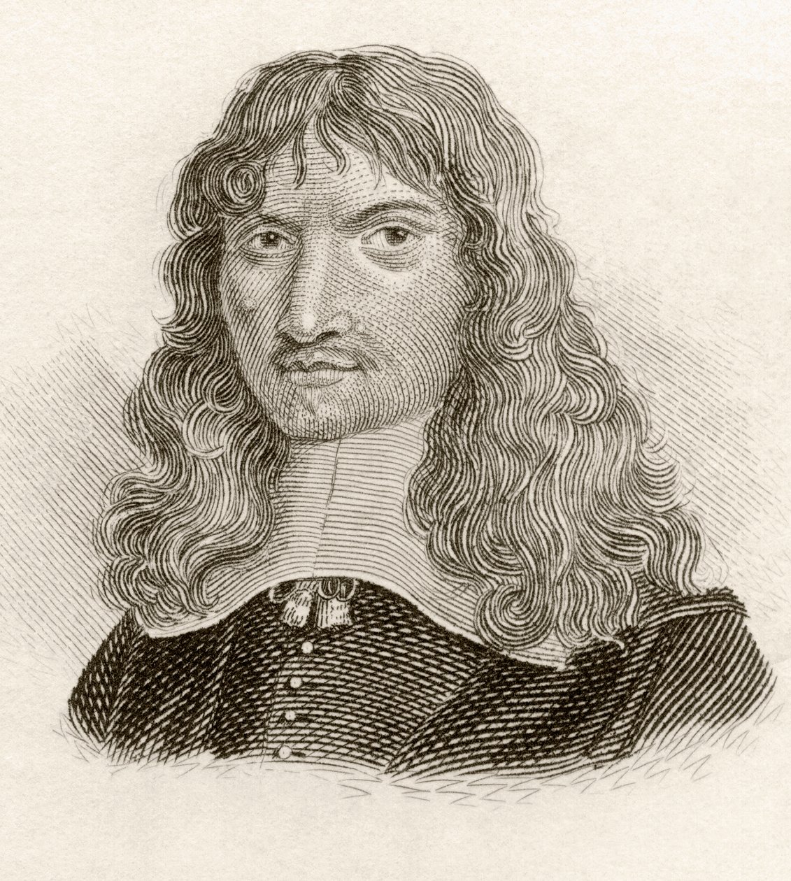 Francois Eudes de Mezeray，来自&39;Crabb&39;s Historical Dictionary&39;，于1825年出版 作者 英语学校