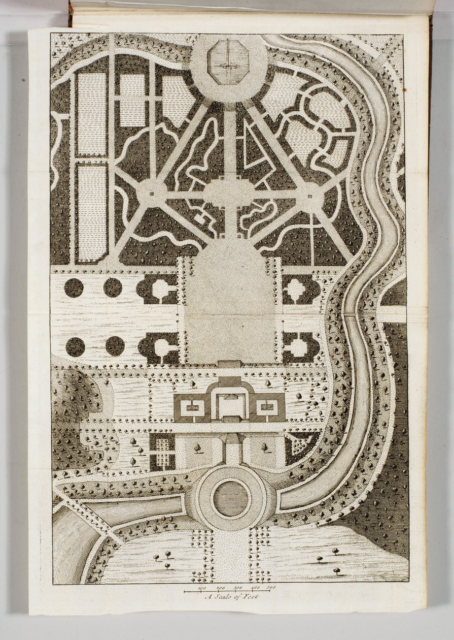史蒂芬·斯威策（Stephen Switzer）的《 Ichnographia Rustica：或贵族，绅士和园丁的娱乐》前作 作者 英语学校