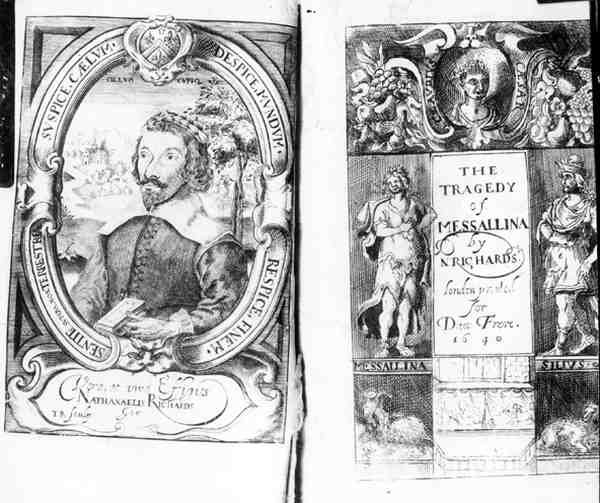 Nathanael Richards（第1630-40号）酒吧的Messallina悲剧的主题。在1640年 作者 英语学校