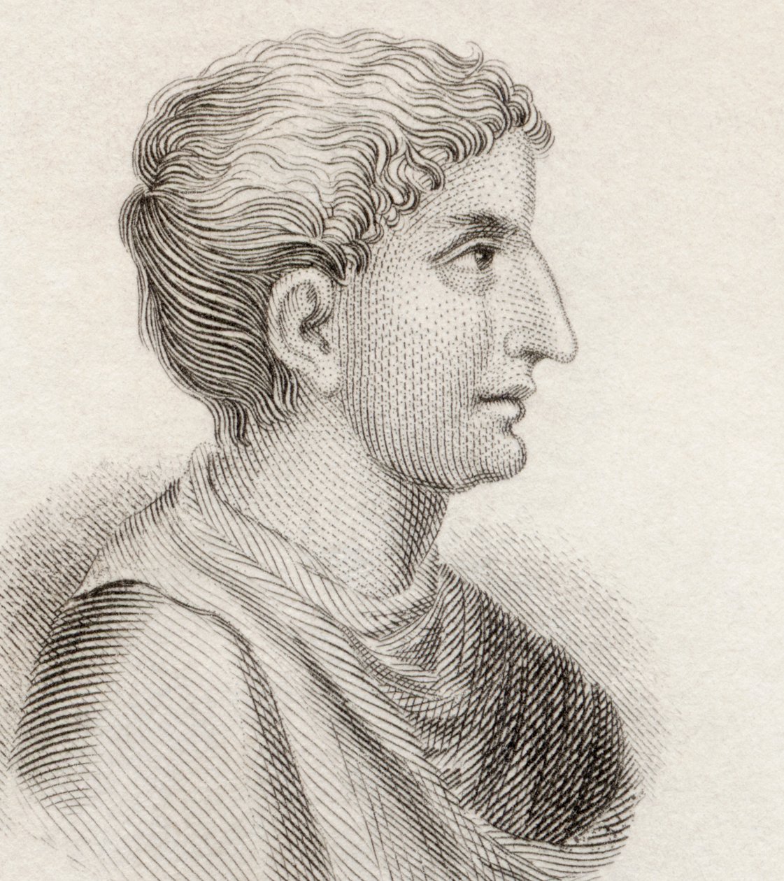 Gaius Sallustius Crispus，来自&39;Crabb&39;s Historical Dictionary&39;，于1825年出版 作者 英语学校