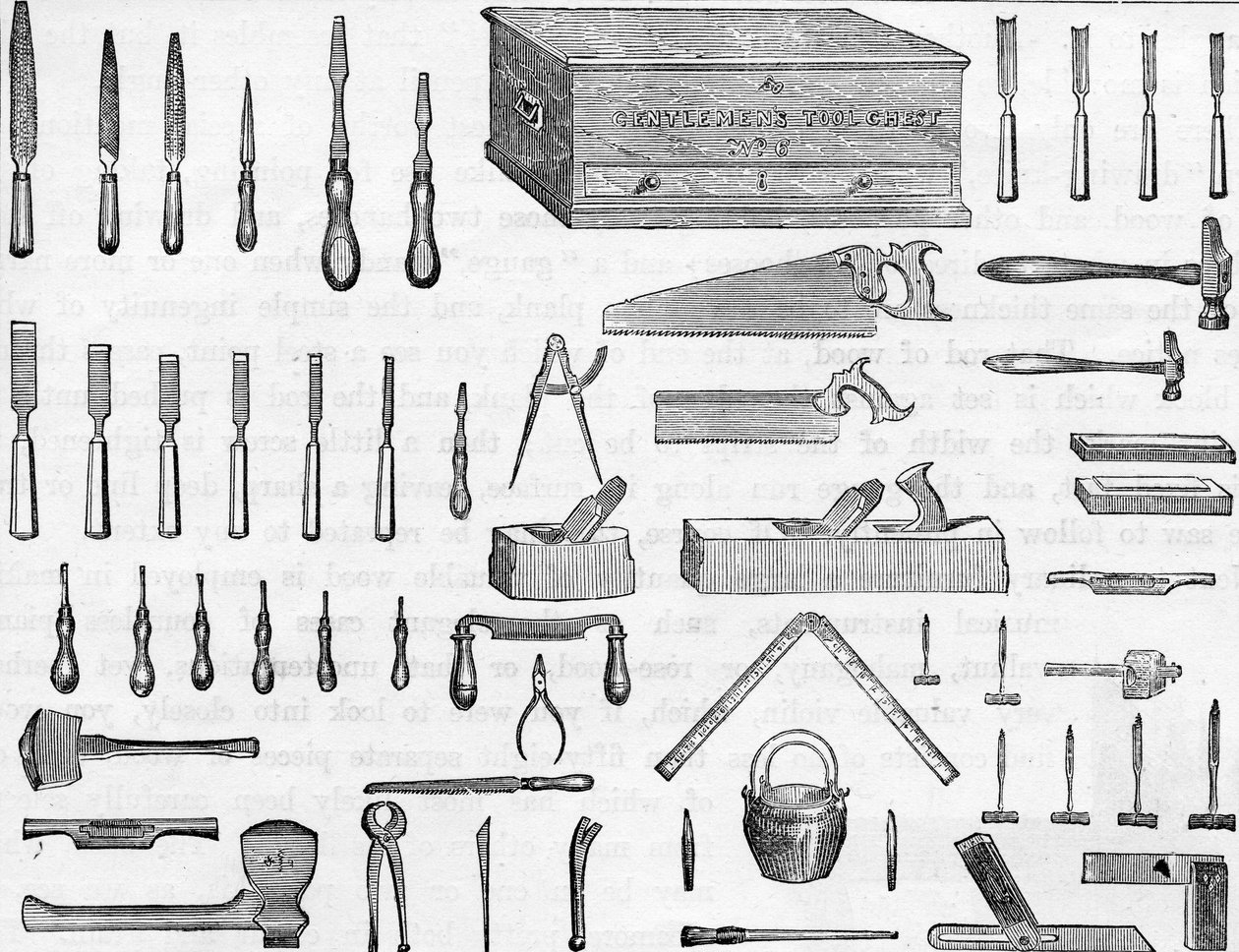 Gentlemans Tool Chest no.6,19 Century 作者 英语学校
