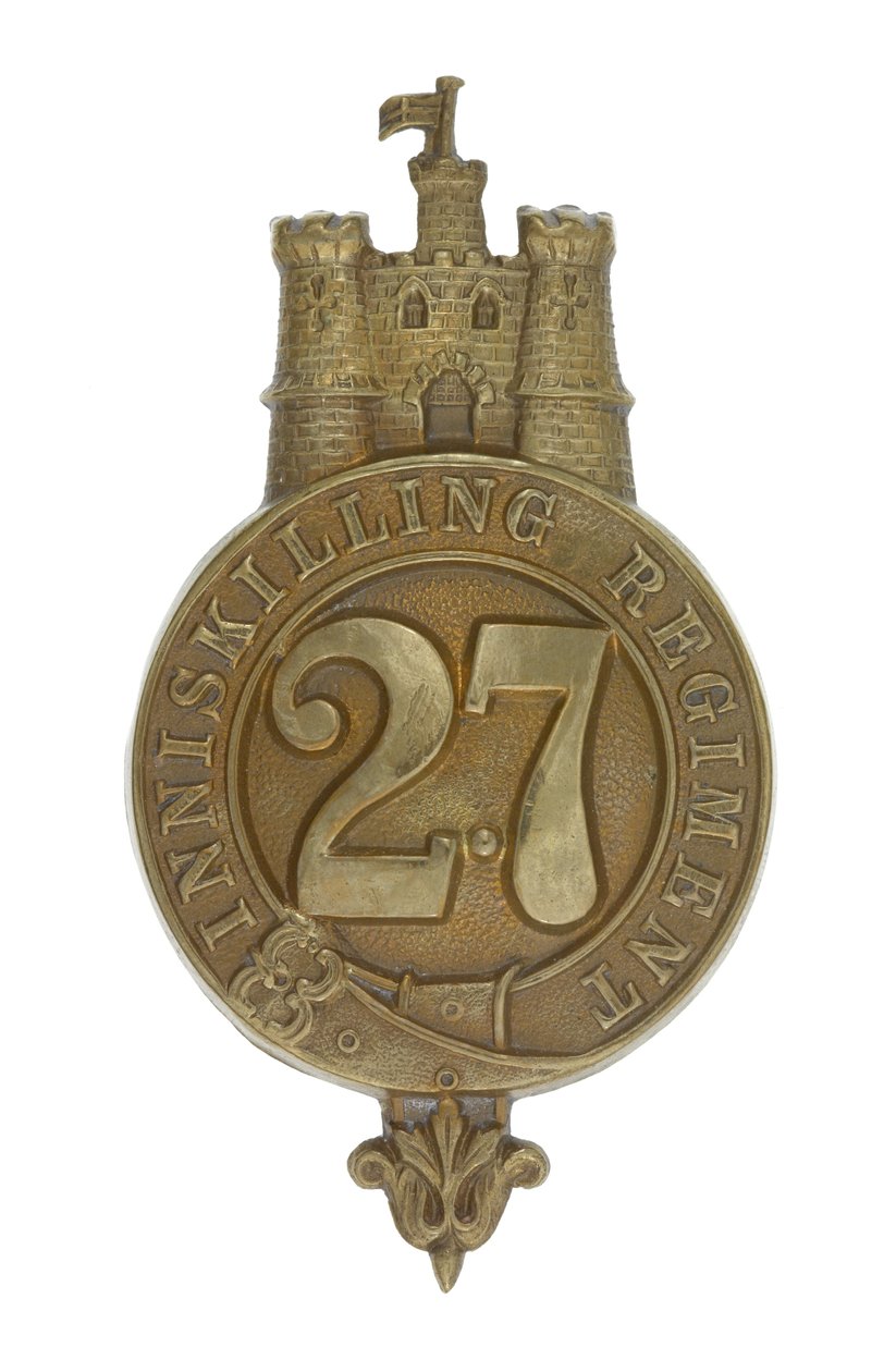 Glengarry 徽章，c.1874-81（黄铜） 作者 英语学校