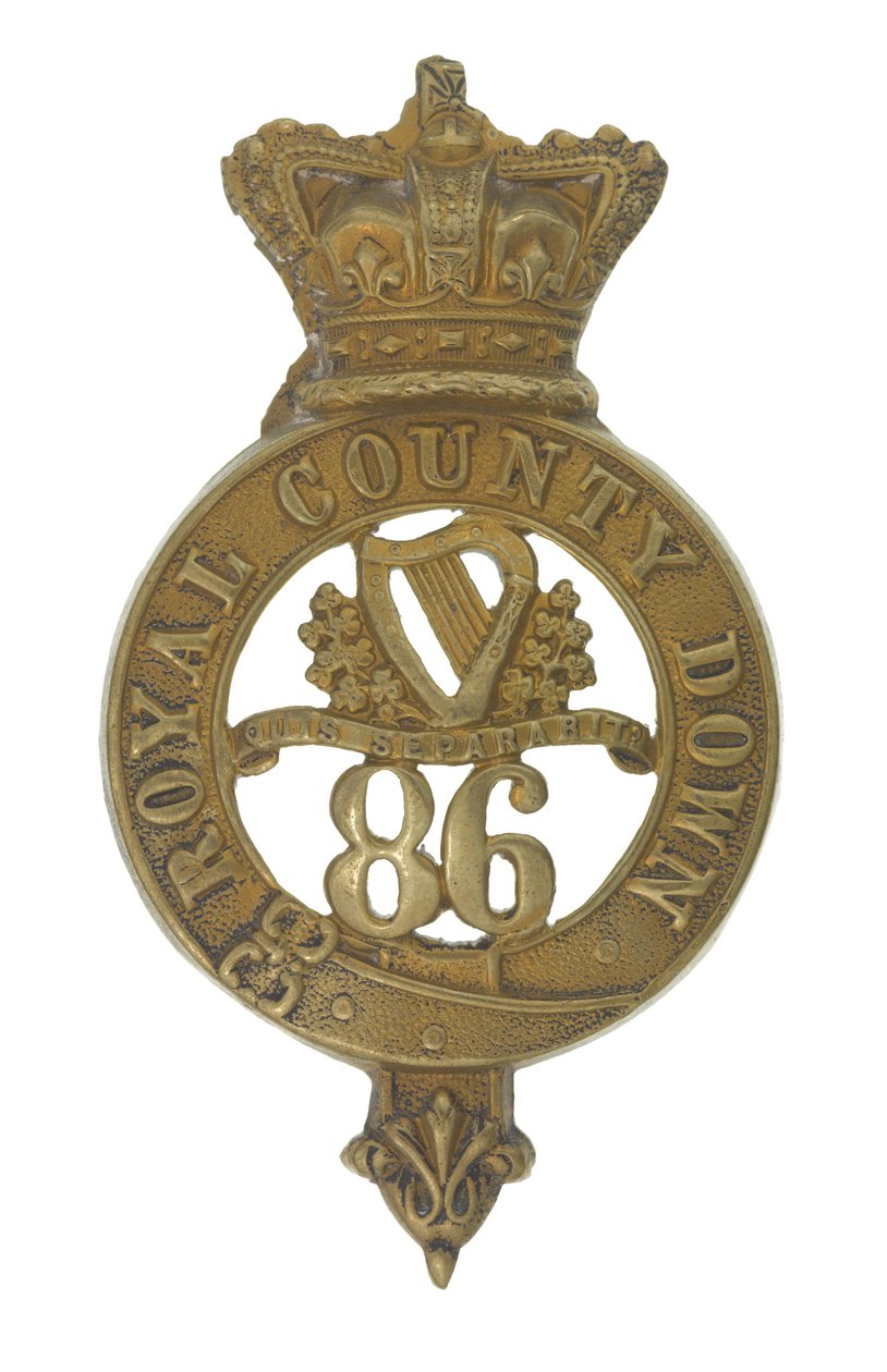 Glengarry 徽章，c.1874-81（黄铜） 作者 英语学校