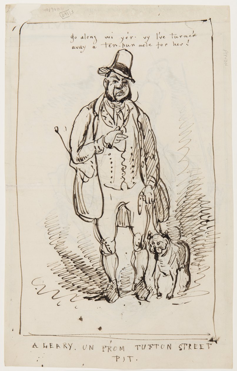 一起走吧，Vy我已经为她准备了十个双关语！ Tufton Street Pit的Leary un，c.1825 作者 英语学校