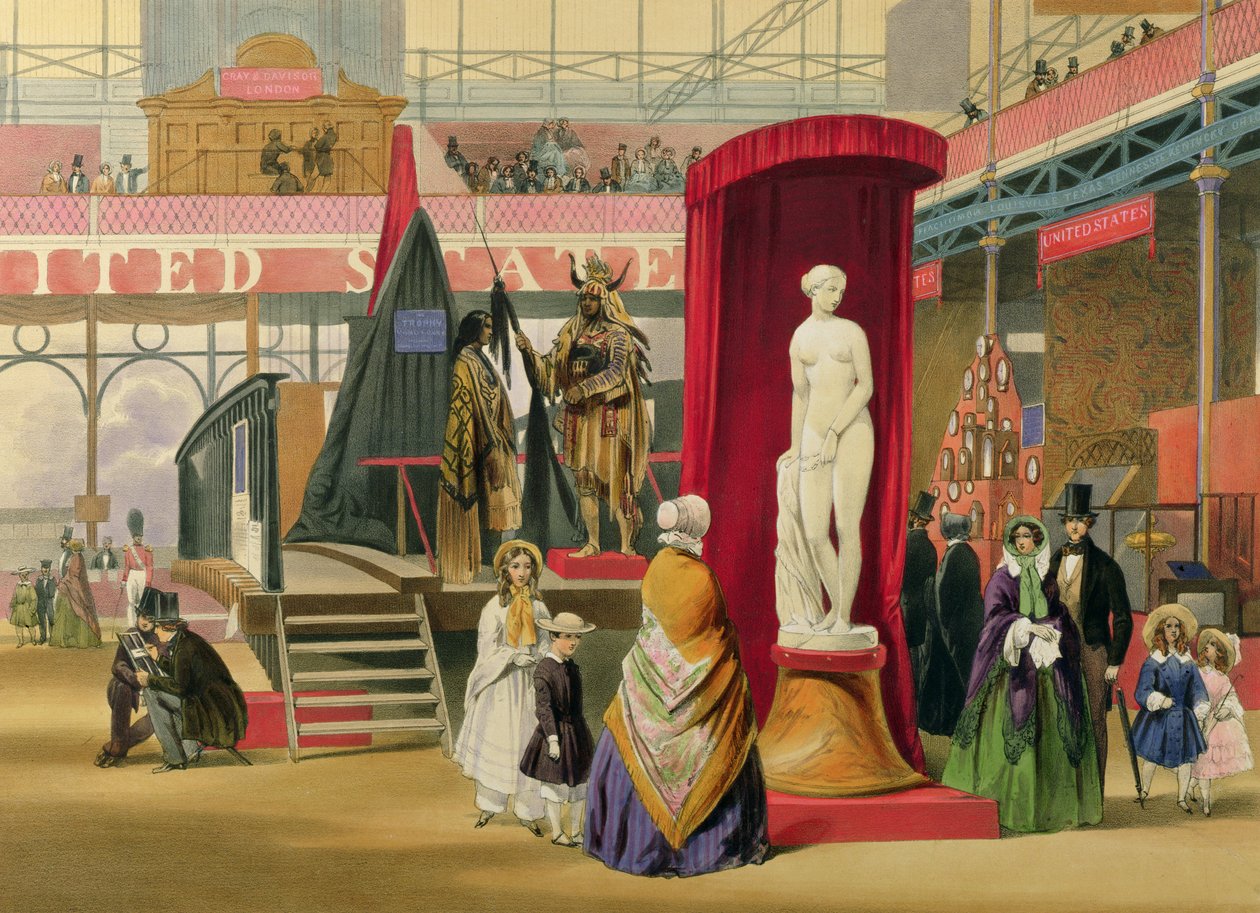 1851年大展：美国展台 作者 英语学校