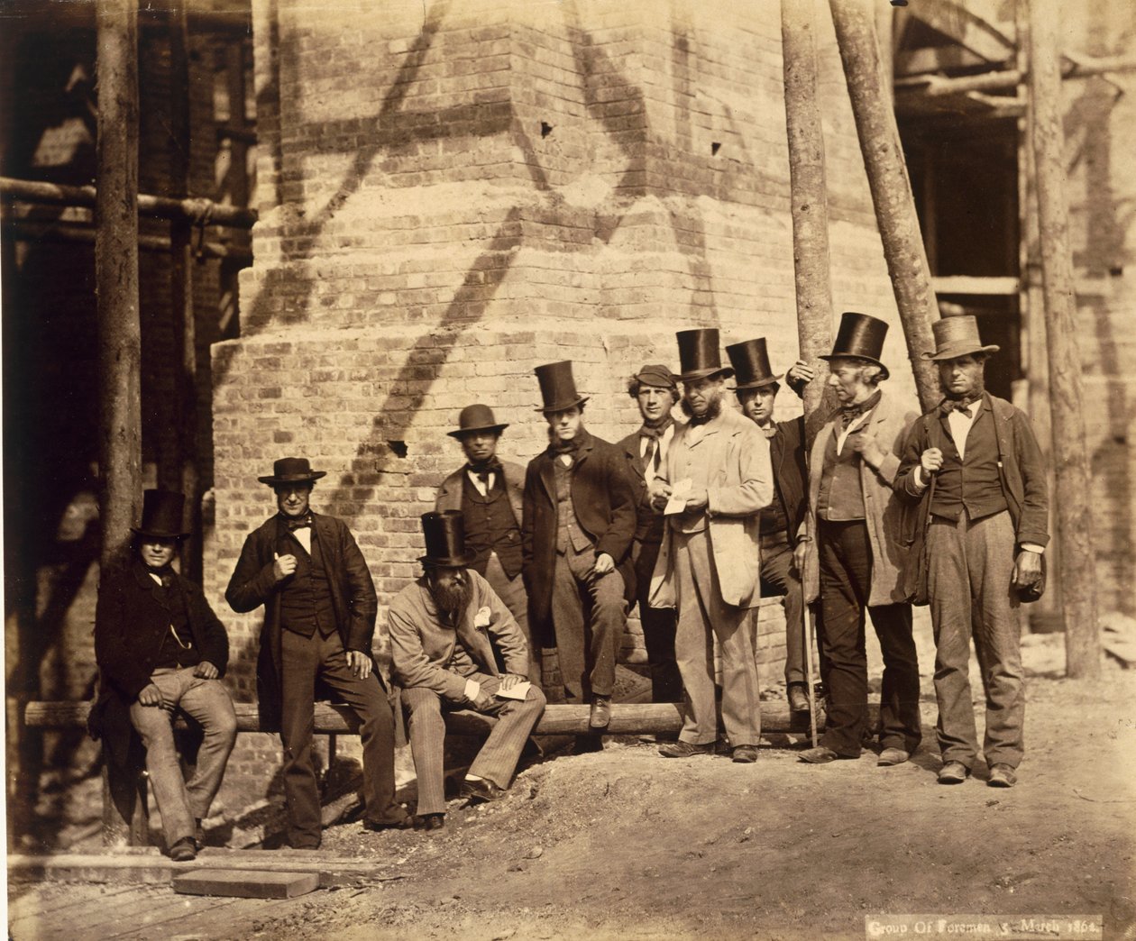1862年的工头组 作者 英语学校