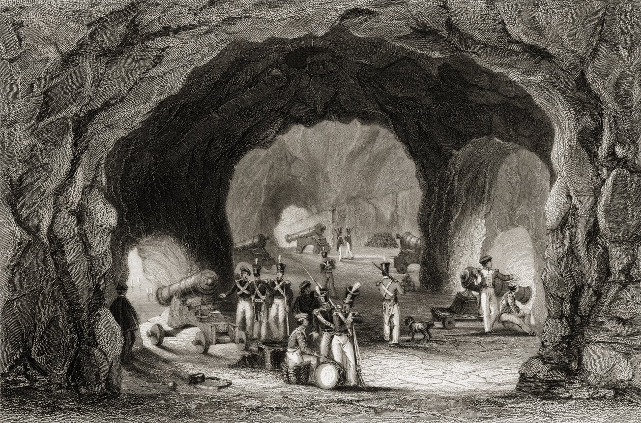 Gun Emplacements，St George&39;s Hall，直布罗陀 作者 英语学校