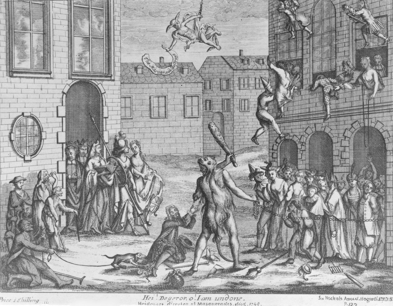 喜！ Degeror O！我没说了！大约1724年 作者 英语学校