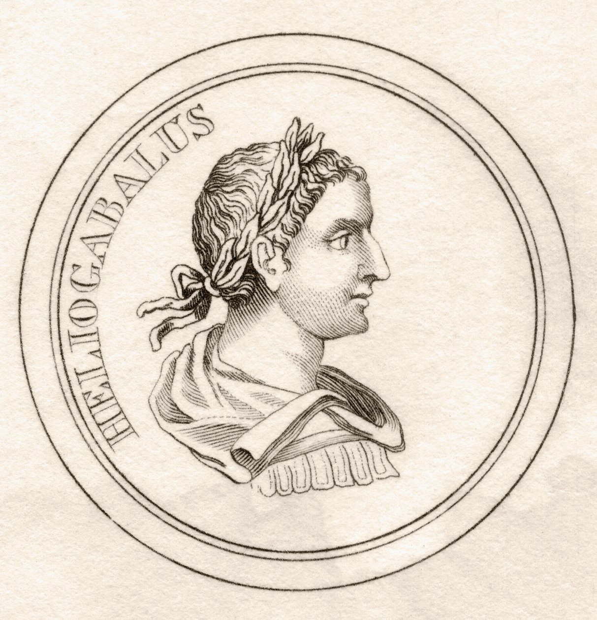 Heliogabalus，来自&39;Crabb&39;s Historical Dictionary&39;，于1825年出版 作者 英语学校