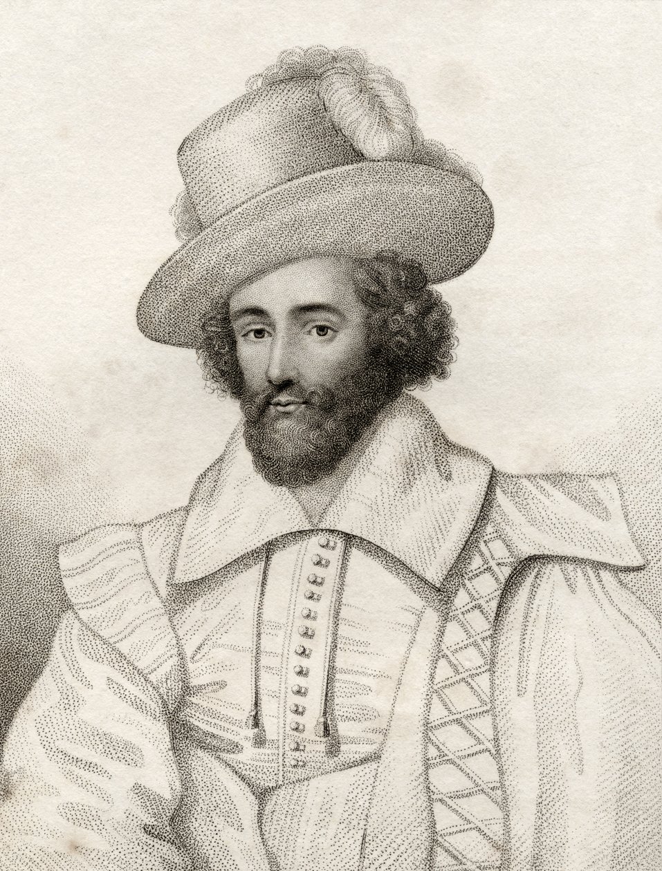 Henry Carey，“皇家和贵族作者目录，第五卷”的插图，于1806年出版 作者 英语学校
