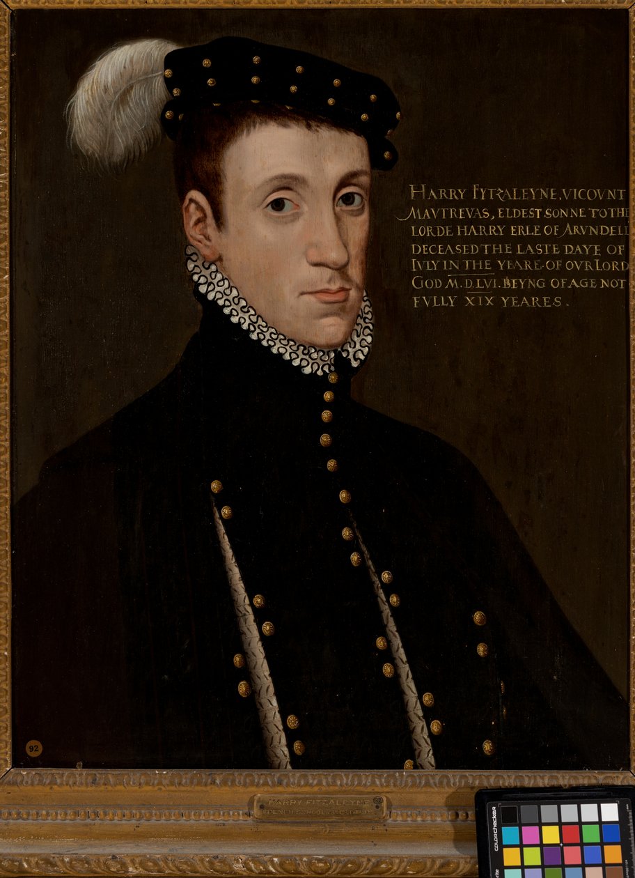 马尔特拉弗斯勋爵亨利·菲茨兰 (1538-1556) 作者 英语学校
