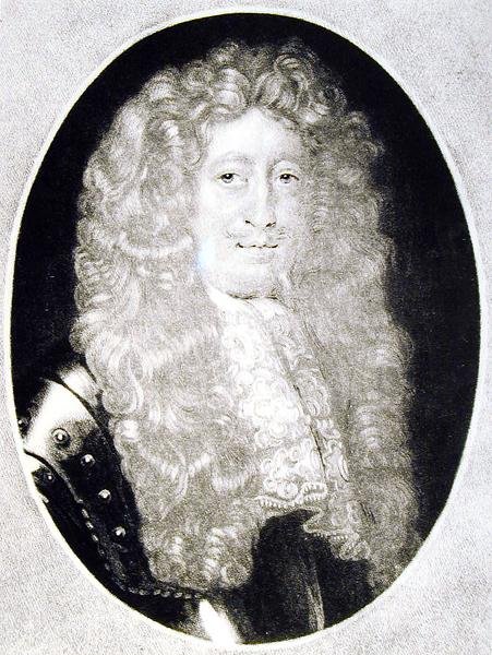 亨利霍华德（1628-84）诺福克第六公爵，英国历史上杰出人物肖像的插图，由Richard Earlom（1743-1822）和查尔斯特纳（1775-1857）刻（mezzotint） 作者 英语学校