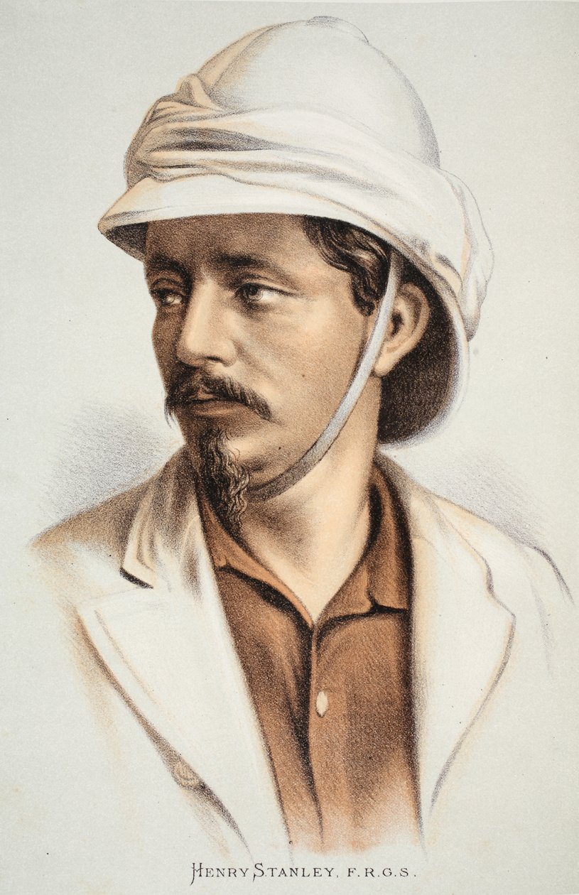 亨利·斯坦利（Henry Stanley）FRGS，插图来自生活的图画版和大卫·利文斯通的发现，由J. Ewing Richie，酒吧。作者：A。Fullarton＆Co.，1876 作者 英语学校