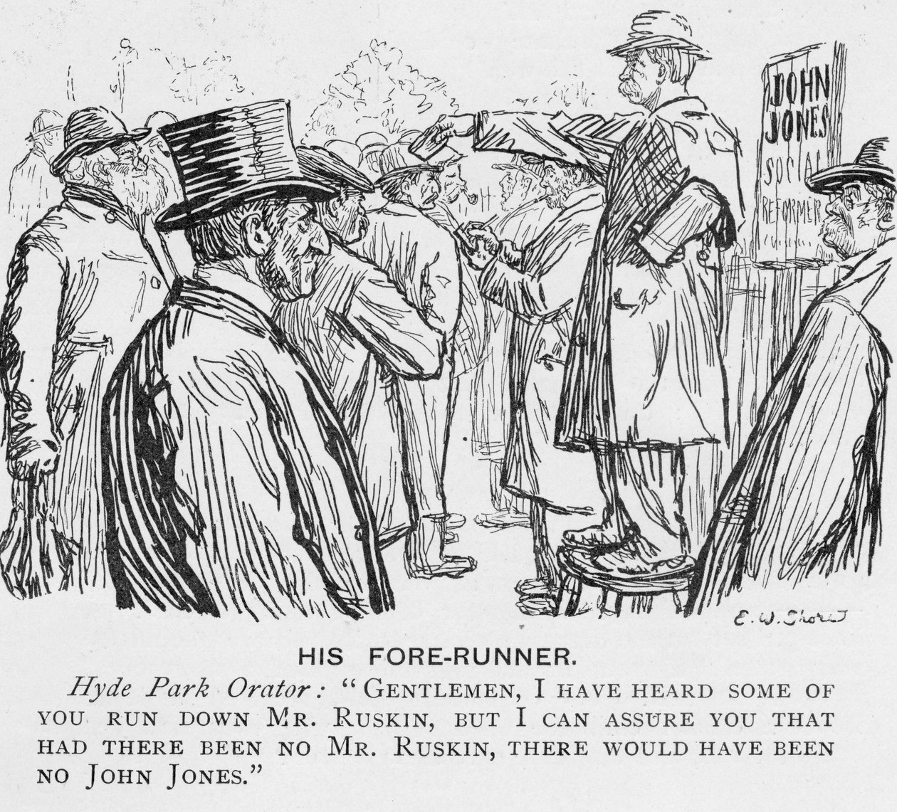 他的领跑者，国王的插图，1901年5月25日 作者 英语学校