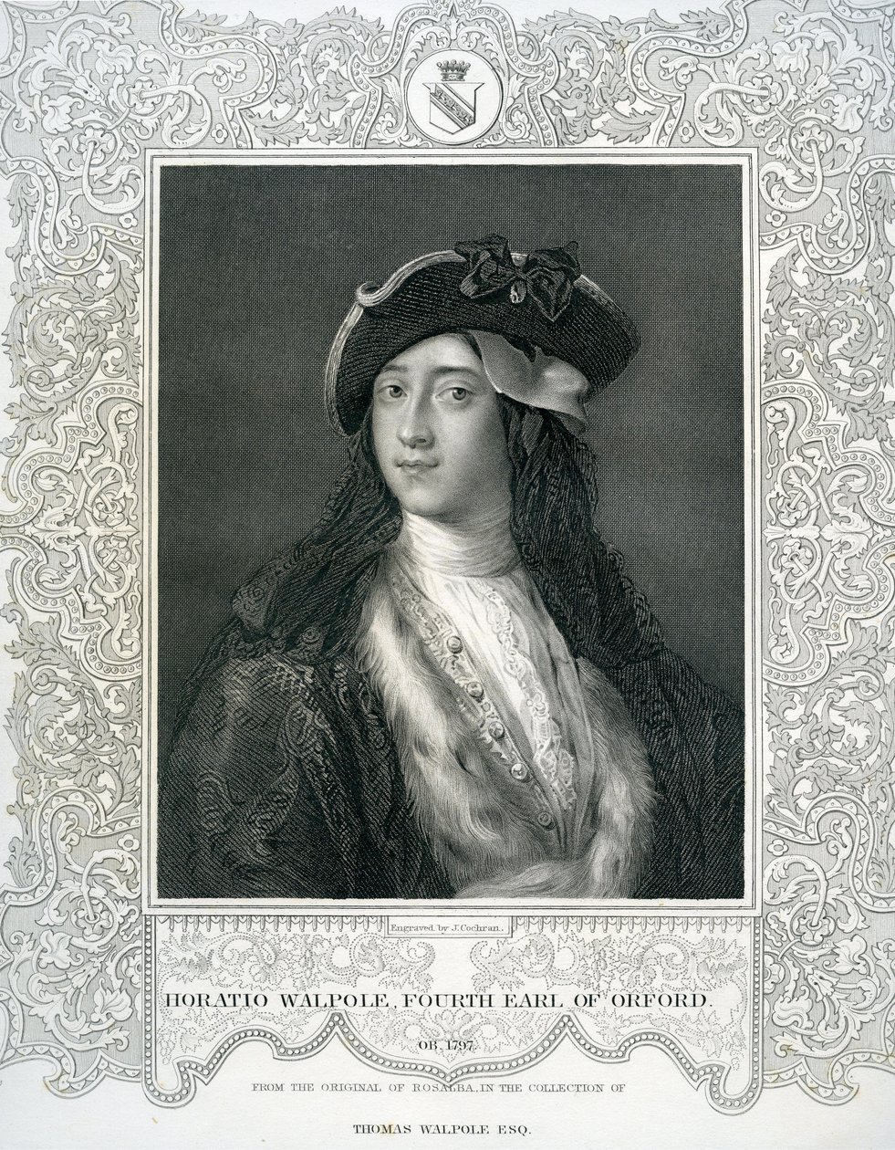 奥福德的第四伯爵Horatio Walpole（1717-97） 作者 英语学校