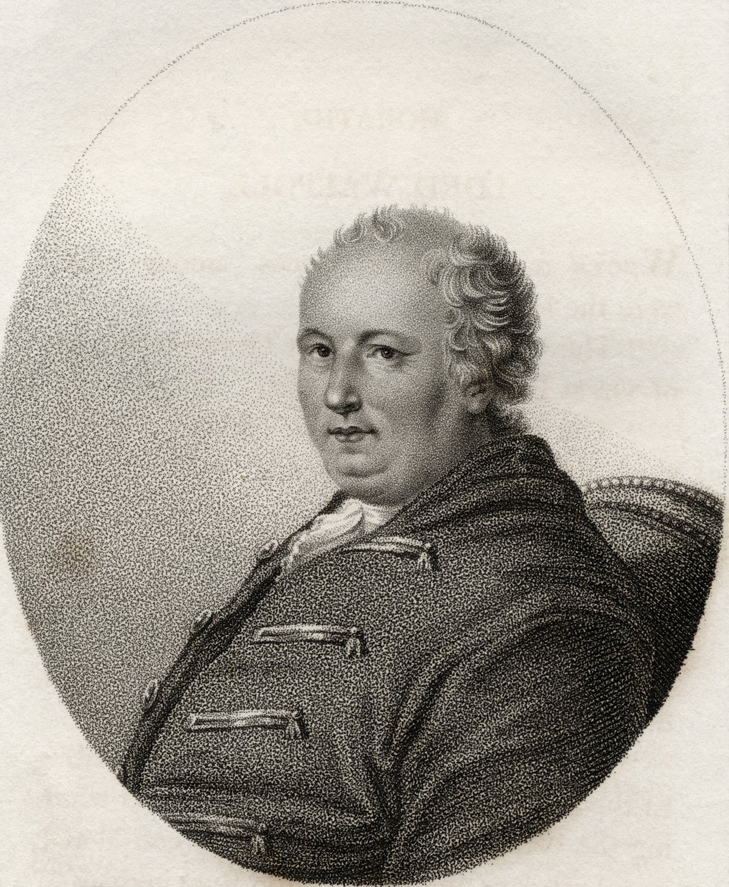 Horatio Walpole，由Geremia雕刻，插图来自&39;皇家和贵族作者目录，第四卷&39;，于1806年出版 作者 英语学校