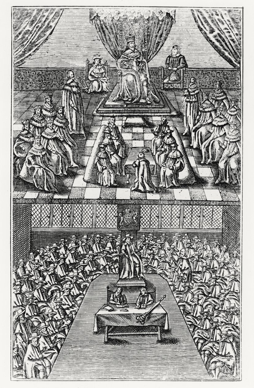 1640年的议会大厦 作者 英语学校