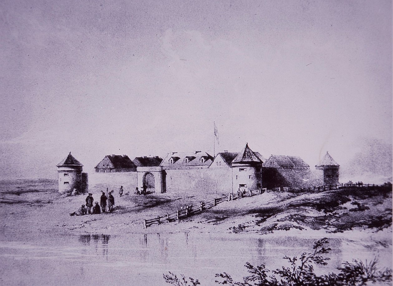 哈德逊湾公司，1845年，上加里堡 作者 英语学校