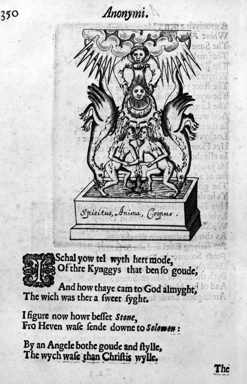 来自Theatrum Chemicum Britannicum的插图由Elias Ashmole于1652年首次出版 作者 英语学校