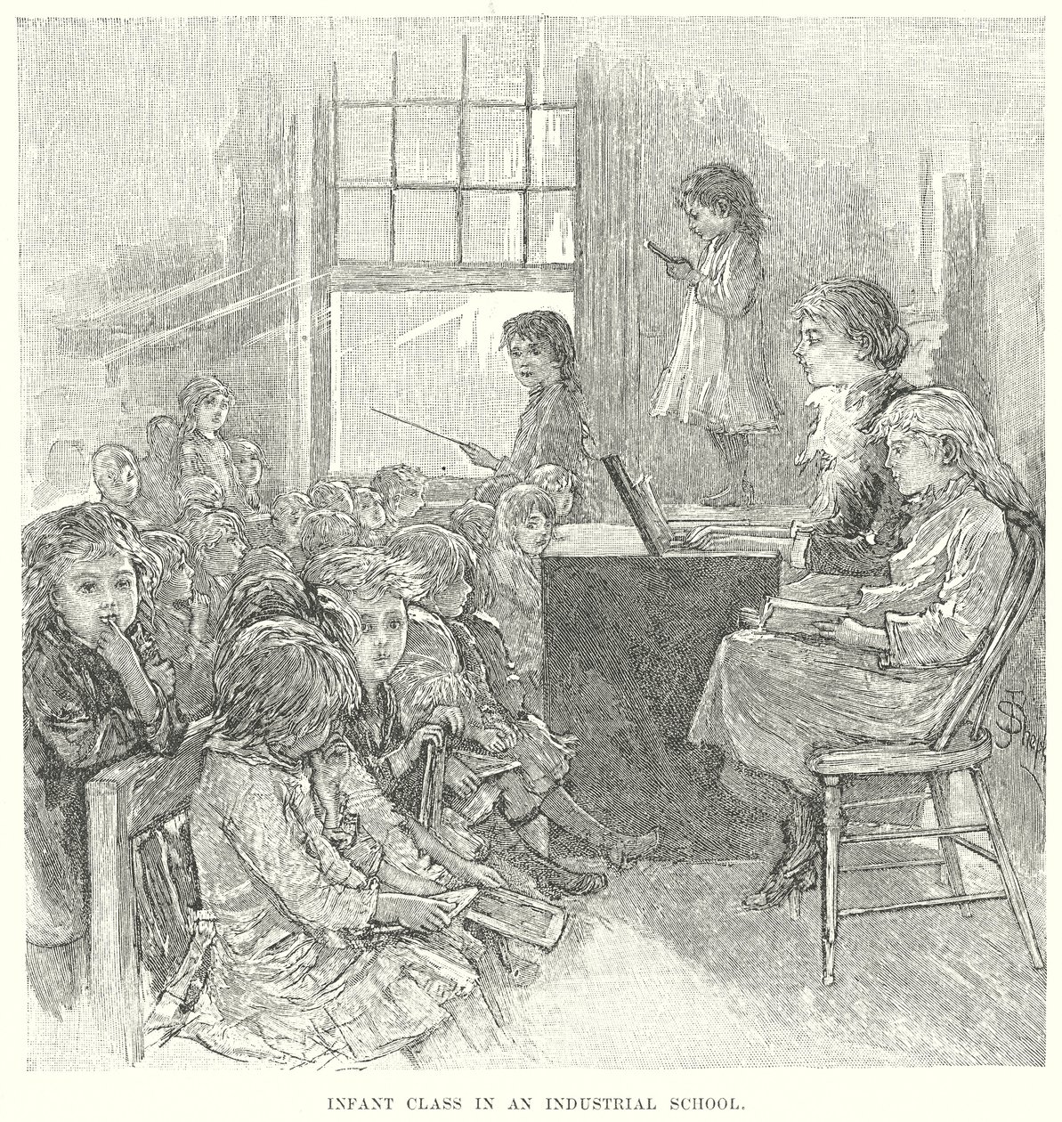 工业学校的幼儿班（雕刻） 作者 英语学校