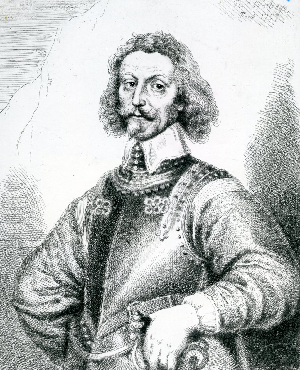 雅各布阿斯特利（1579-1652）雷丁第一男爵阿斯利，约1757年 作者 英语学校
