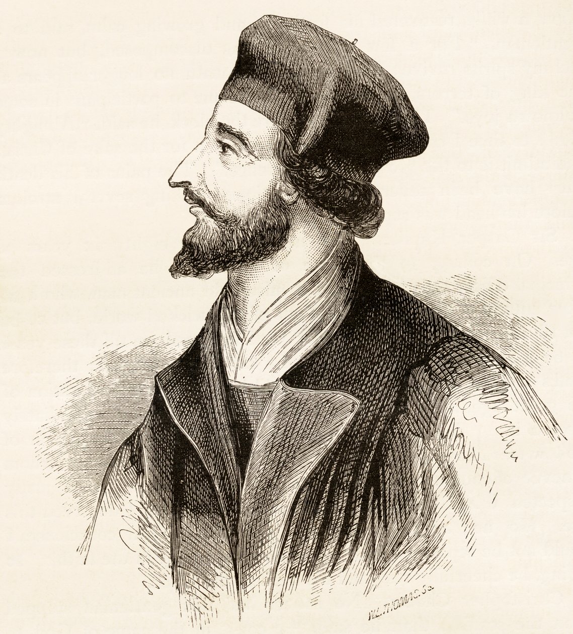 Jan Hus，1865年 作者 英语学校