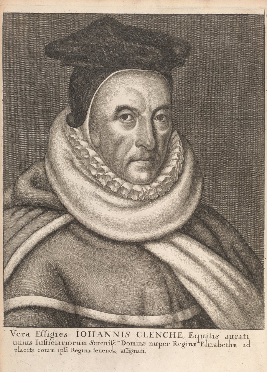 John Clenche，1666年伦敦William Dugdale的英国法律历史纪念馆 作者 英语学校