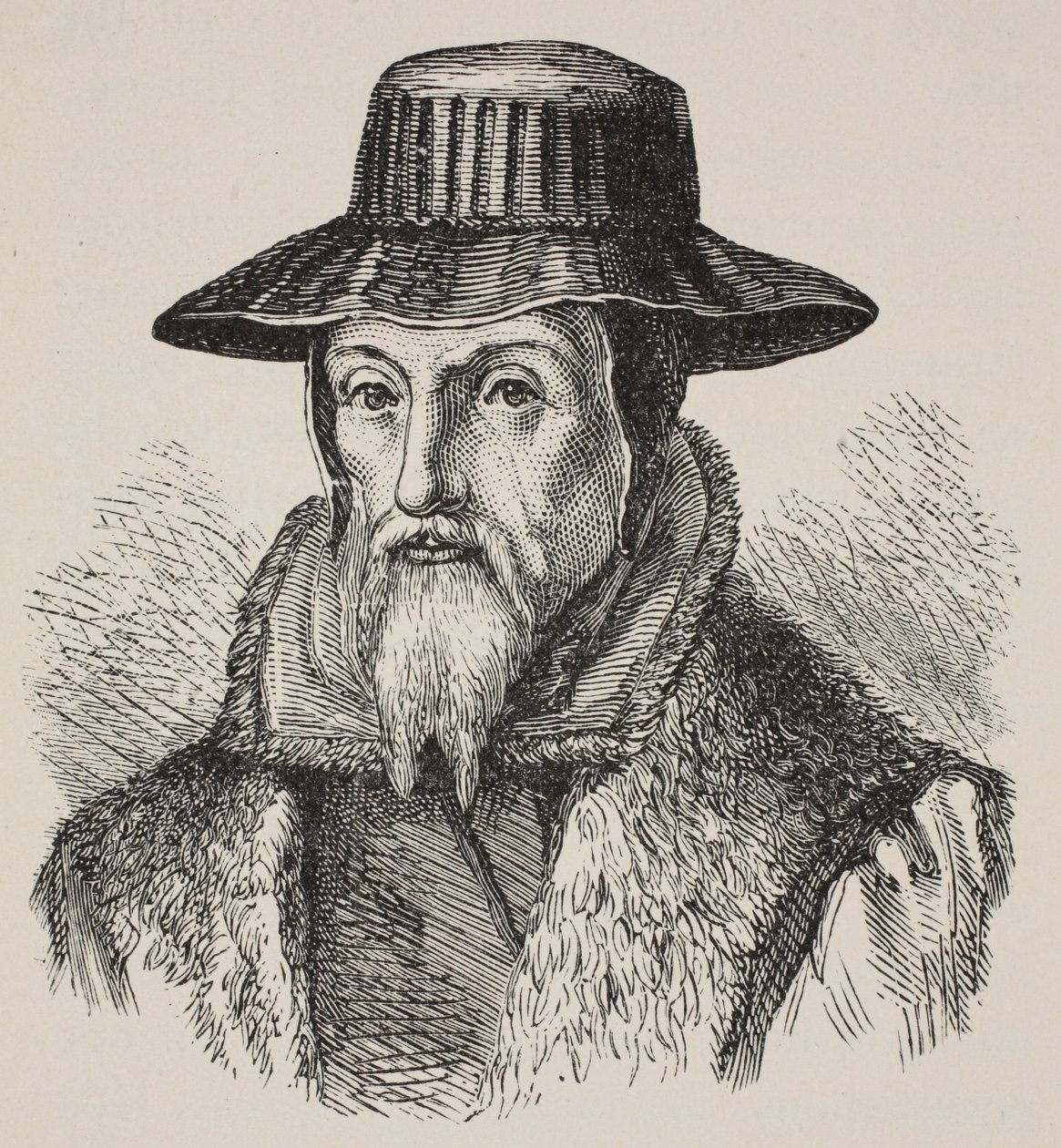 约翰福克斯，来自英格兰教会的插图：人民历史由HDM Spence-Jones，酒吧。 c.1910（棕褐色照片） 作者 英语学校