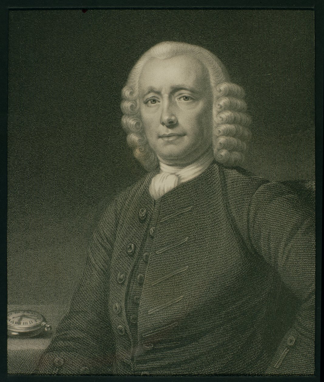 约翰哈里森（1693-1776）来自肖像画廊，出版于1833年 作者 英语学校